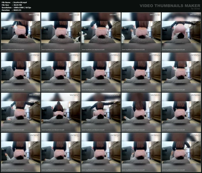 Facesitting On Pajamas - DEA VERONICA / MISS GC - MP4