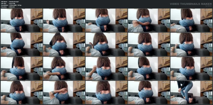 Jeans Facesitting 2 - DEA VERONICA / MISS GC - MP4