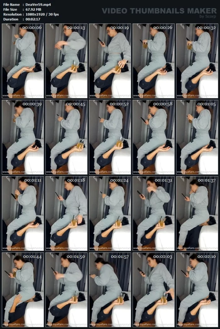 Some Break Before Filming More Facesitting - DEA VERONICA / MISS GC - MP4