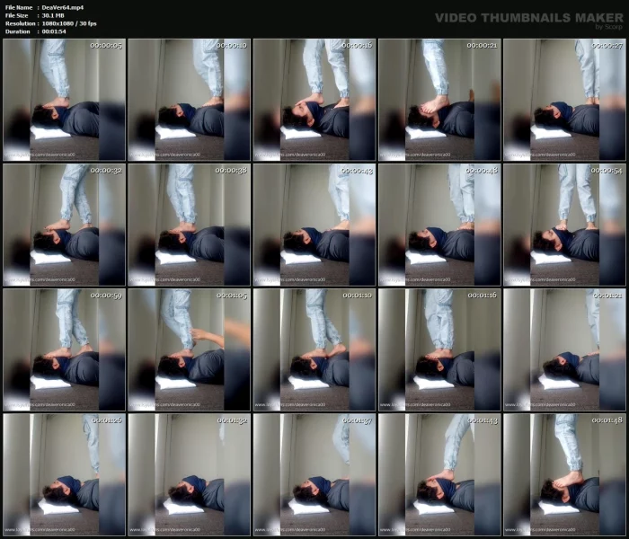 Trampling On My Slave's Face - DEA VERONICA / MISS GC - MP4