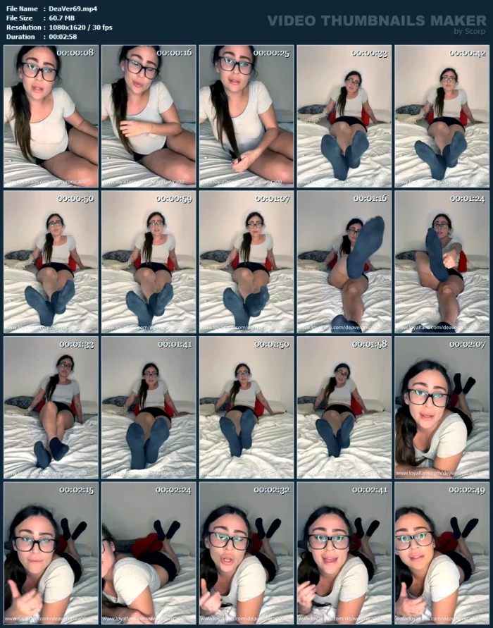 Worship My Sweaty Feet - DEA VERONICA / MISS GC - MP4