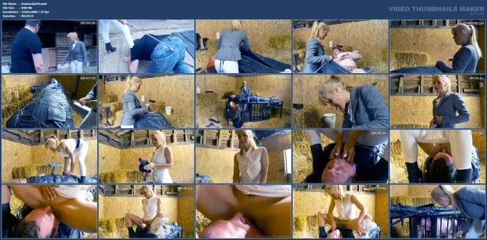 The Equestrian Lady - Myslavekicked - DOMINATRIX ANNABELLE - MP4