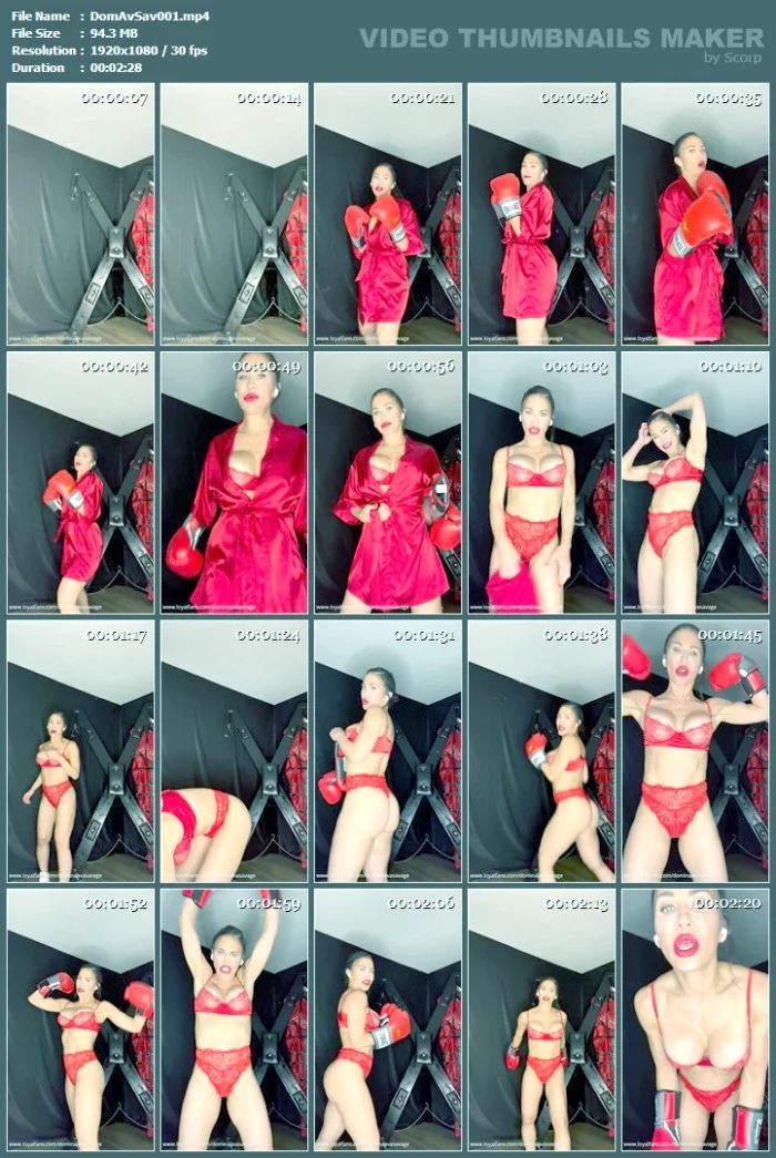 4-30am At My Place - DOMINA AVA SAVAGE - MP4