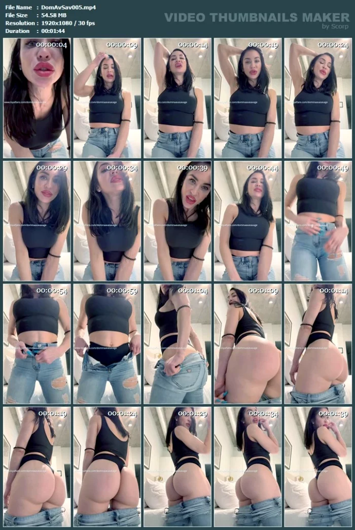 Azzz - DOMINA AVA SAVAGE - MP4