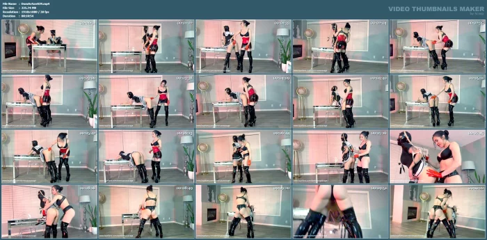 Girl On Girl Action - DOMINA AVA SAVAGE - MP4