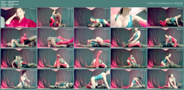 Mixed Wrestling - Watch Me Have My Way With This Beautiful Black Man - DOMINA AVA SAVAGE - MP4