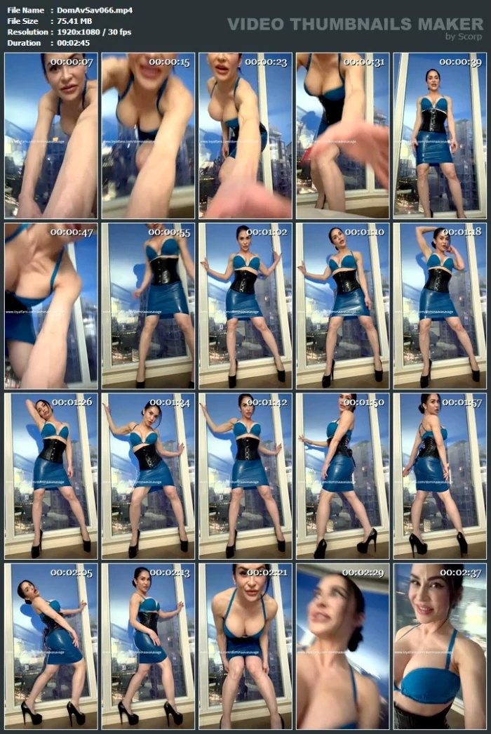 Modelling Later In My Bedroom - DOMINA AVA SAVAGE - MP4