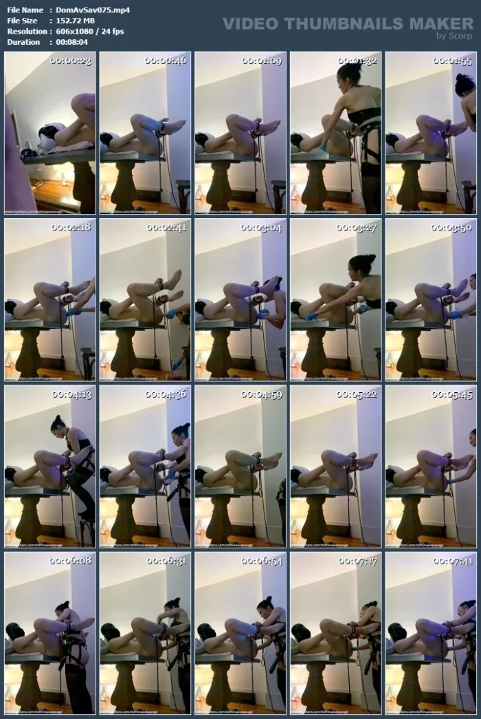 Part 2 - I Will Play With My Lil Slut - Fists And Double Dildos For This Slut! - DOMINA AVA SAVAGE - MP4