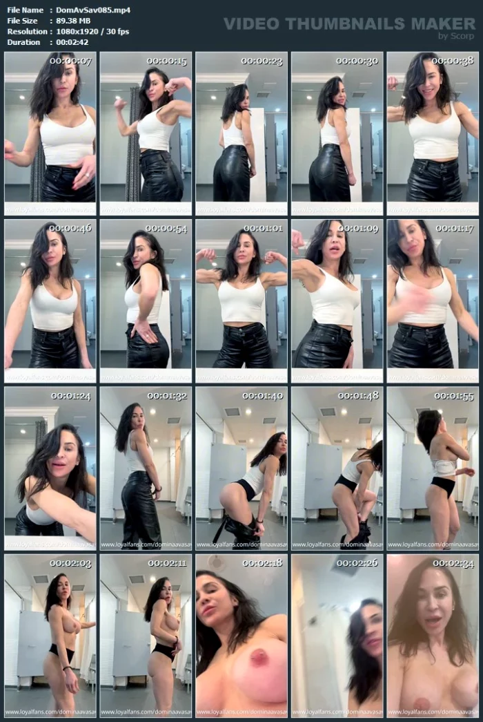 Sauna Time In Vancouver - DOMINA AVA SAVAGE - MP4