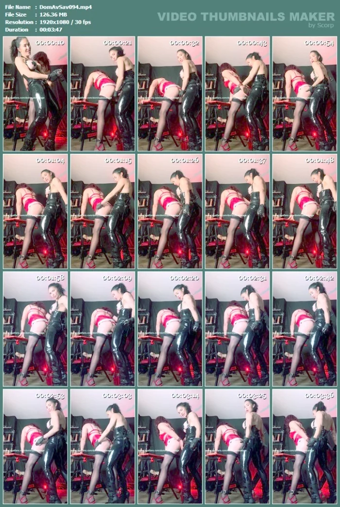 Size Queen Sissy Gets Dicked Down, Hard - DOMINA AVA SAVAGE - MP4