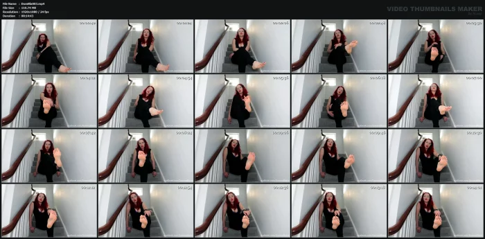 Addicted To My Arch - A Foot Worship Fantasy - DOMINA BLAIZE - MP4
