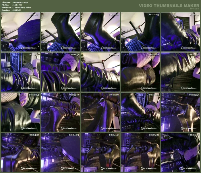 Boot Worship And Cleaning - DOMINA BLAIZE - MP4