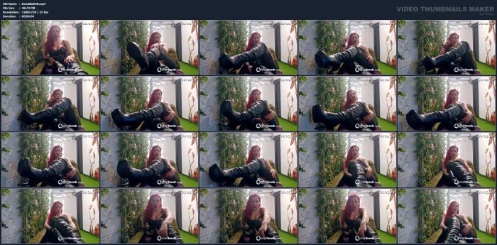 Boot Worship JOI - DOMINA BLAIZE - MP4