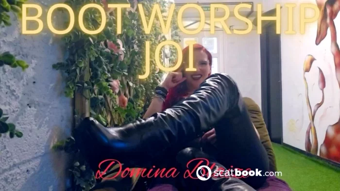 Boot Worship JOI - DOMINA BLAIZE - MP4