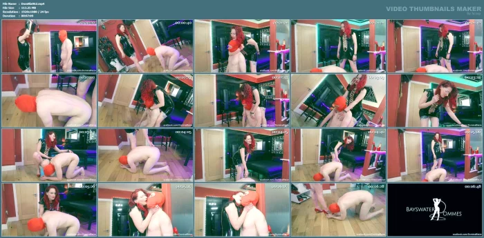 Chokeholds, Scratches & Shoe Worship Training With Domina Blaize's Sadistic Seduction - DOMINA BLAIZE - MP4