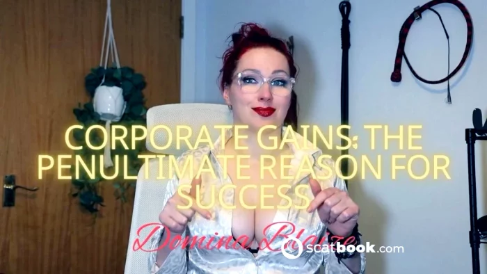 Corporate Gains - The Penultimate Reason For Success - DOMINA BLAIZE - MP4
