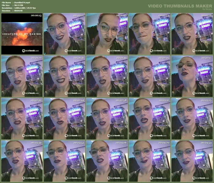 Creature Of My Own Design - DOMINA BLAIZE - MP4