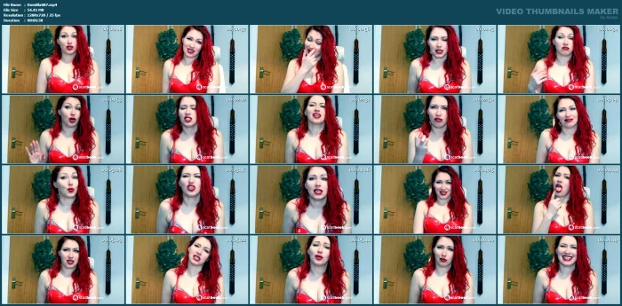 Cum Eating Instructions - DOMINA BLAIZE - MP4