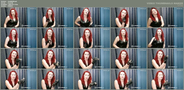 Domina's Leather Command - Your Chastity Oath - DOMINA BLAIZE - MP4
