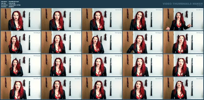Domina Humiliates Your Pathetic Unauthorized Jerk Off - DOMINA BLAIZE - MP4