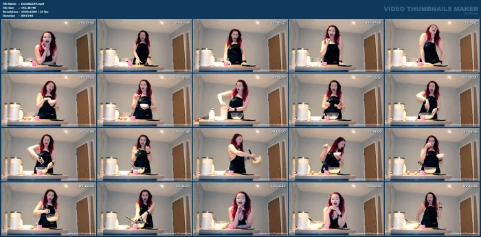 Giantess Kitchen - Mancakes - DOMINA BLAIZE - MP4
