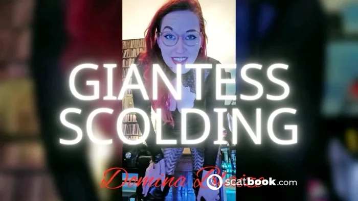 Giantess Scolding - DOMINA BLAIZE - MP4