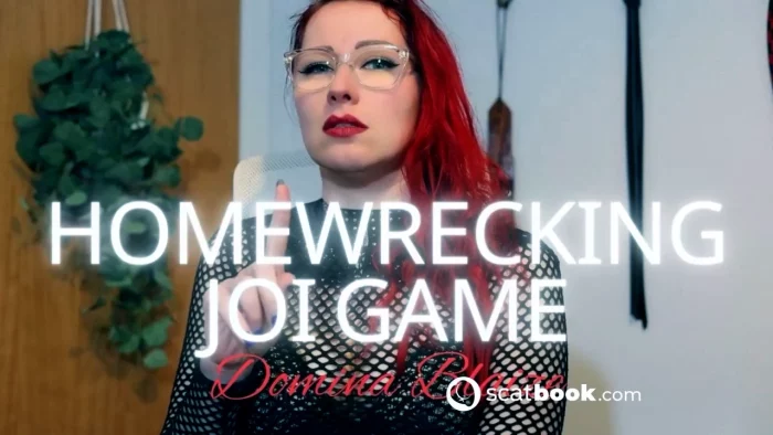 Homewrecking JOI Game - DOMINA BLAIZE - MP4