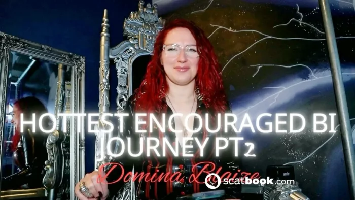 Hottest Encouraged Bi Journey Part 2 - DOMINA BLAIZE - MP4