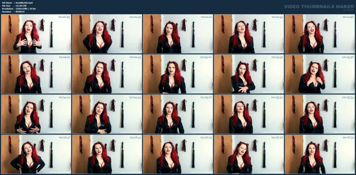 Leather & Lust - Domina Blaize's Hypnotic Fetish Confession - DOMINA BLAIZE - MP4