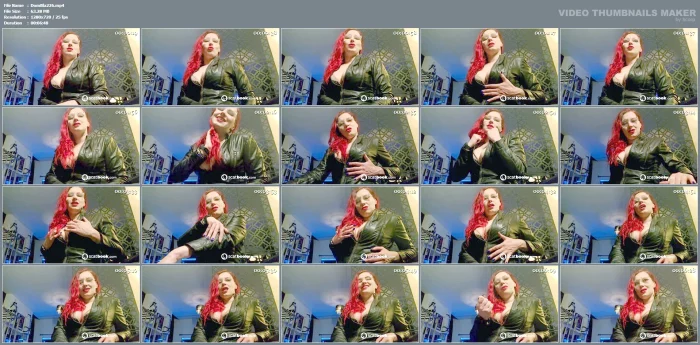 Leather Worship - DOMINA BLAIZE - MP4
