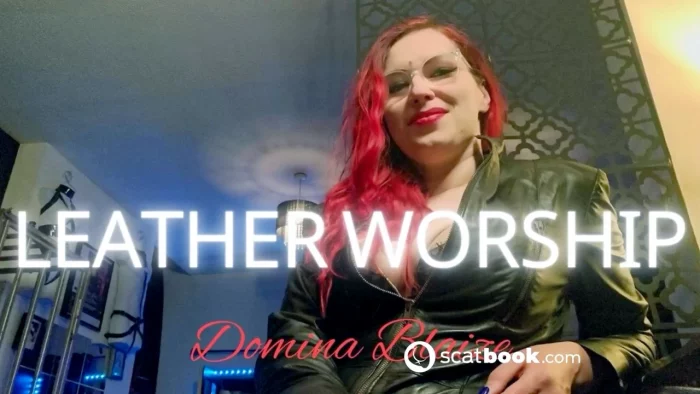 Leather Worship - DOMINA BLAIZE - MP4