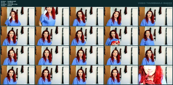Medical Domination - Sensual Sadist In Scrubs - DOMINA BLAIZE - MP4