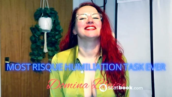 Most Risque Humiliation Task Ever - DOMINA BLAIZE - MP4