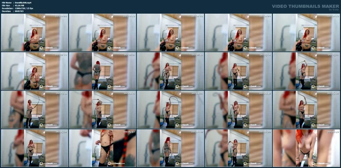 Naked Whipping In Penthouse - DOMINA BLAIZE - MP4