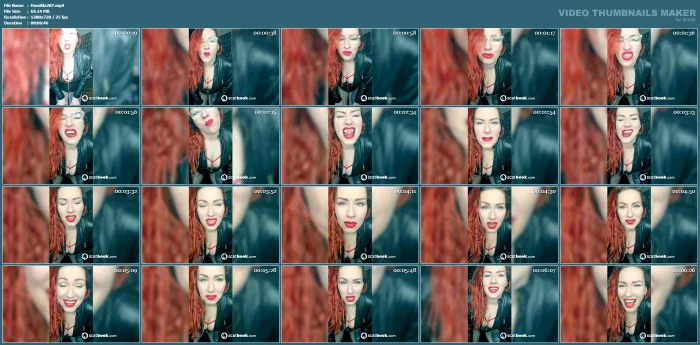 Perfect Pearly Teeth Chewing - DOMINA BLAIZE - MP4