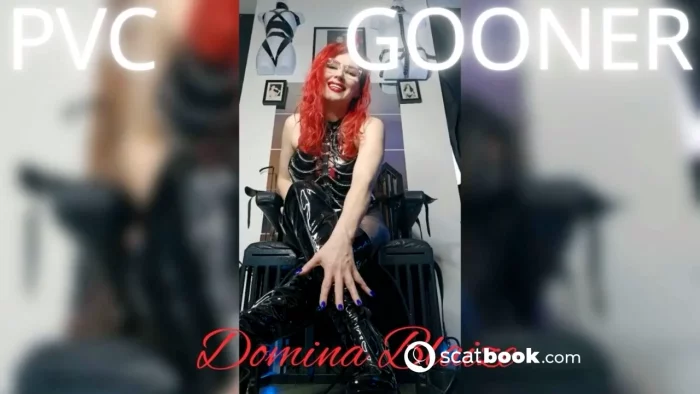 Pvc Gooner - DOMINA BLAIZE - MP4