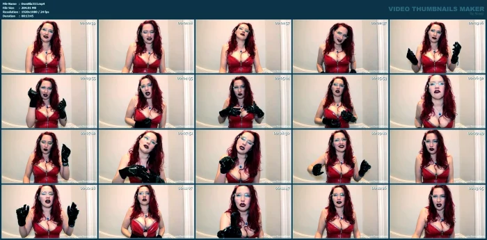 Pvc Seductress - Come For The Pvc, Stay For The Orgasm - DOMINA BLAIZE - MP4