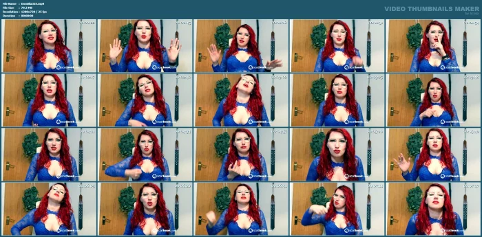 Ruined Poppers Orgasm - DOMINA BLAIZE - MP4