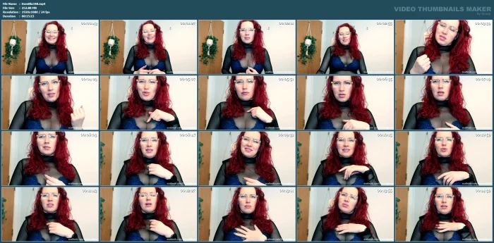 Sensual Gooning - Melt Into My Eyes - DOMINA BLAIZE - MP4