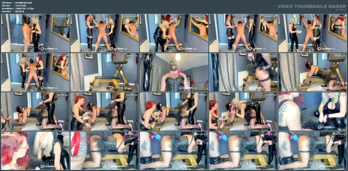 Sissy Crystal Double Dommed! - DOMINA BLAIZE - MP4