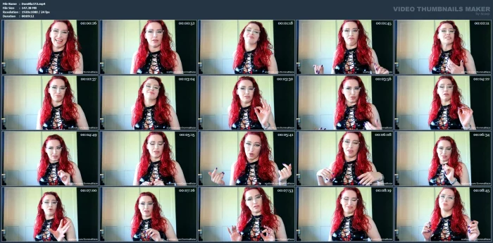 Sissy Training Part 2 - Chastity & Beauty Rituals - Domina Blaize Demands Your Submission - DOMINA BLAIZE - MP4