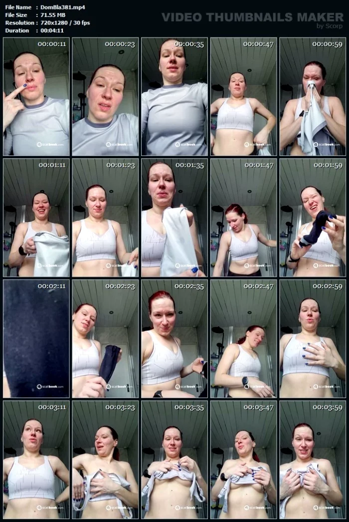 Snot & Sweat - DOMINA BLAIZE - MP4