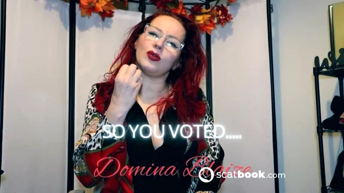 So You Voted - DOMINA BLAIZE - MP4