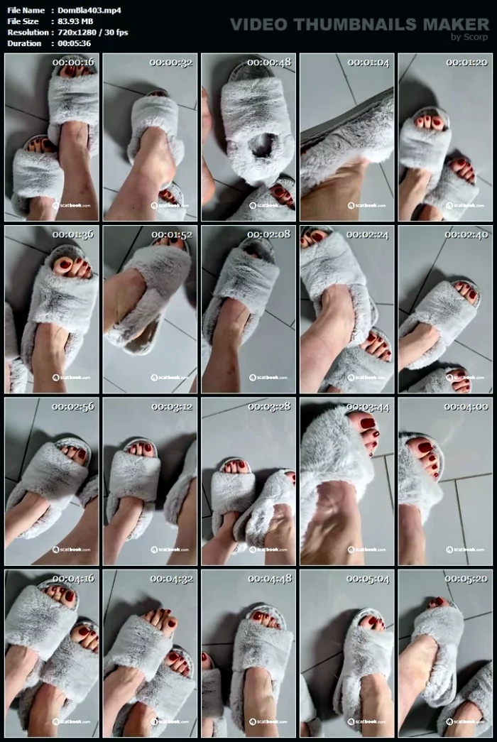 Strong Scent Foot Worship - DOMINA BLAIZE - MP4