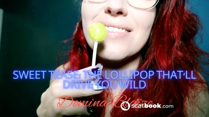 Sweet Tease - The Lollipop That'll Drive You Wild - DOMINA BLAIZE - MP4