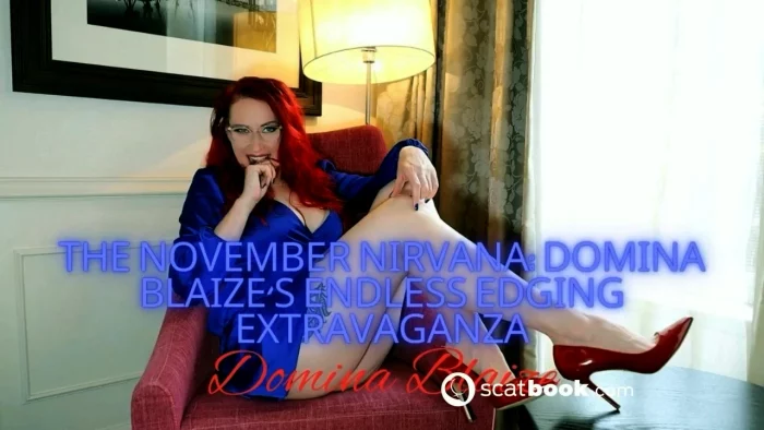 The November Nirvana - Domina Blaize's Endless Edging Extravaganza - DOMINA BLAIZE - MP4
