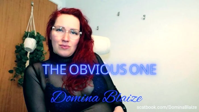 The Obvious One - DOMINA BLAIZE - MP4