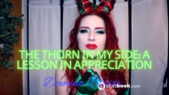 The Thorn In My Side - A Lesson In Appreciation - DOMINA BLAIZE - MP4