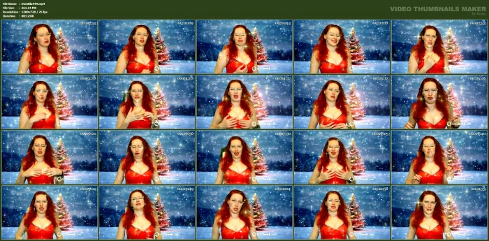 The Twelve Kinks Of Christmas With Domina Blaize - DOMINA BLAIZE - MP4