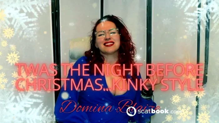 Twas The Night Before Christmas... kinky Style - DOMINA BLAIZE - MP4